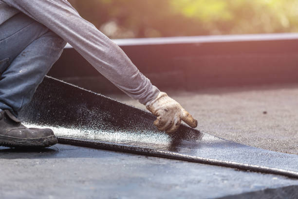 Professional Waterproofing technician working in Bluff City, TN